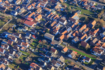 Gartenstr in Steinweiler in the state Rhineland-Palatinate, Germany