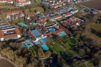 District Aunham in Bad Birnbach in the state Bavaria, Germany out of the air
