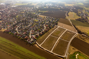 New development area in the district Aunham in Bad Birnbach in the state Bavaria, Germany