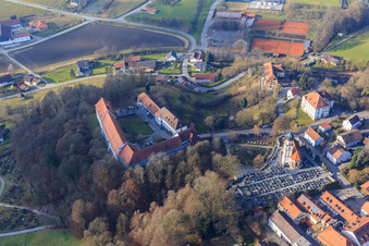Castle and cemetery church of St. Michael on the Schloßberg in the district Bad Griesbach in  Rottal in Bad Griesbach im Rottal in the state Bavaria, Germany
