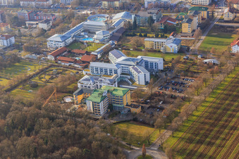 Rehabilitation Center Bad Füssing - Passau, Parkhotel and Therme 1 Bad Füssing with sauna courtyard in Bad Füssing in the state Bavaria, Germany