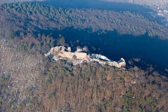 Madenburg in Eschbach in the state Rhineland-Palatinate, Germany
