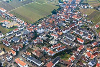 Bahnhofstraße x Schanzstr in Edenkoben in the state Rhineland-Palatinate, Germany