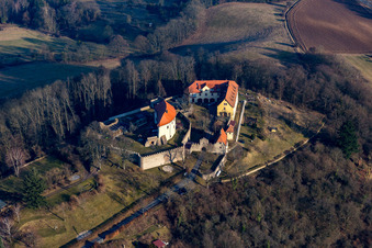 Castle of Reichenberg in Reichelsheim (Odenwald) in the state Hesse, Germany