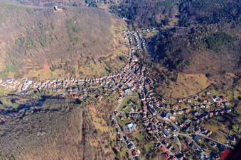 Main Street in Ramberg in the state Rhineland-Palatinate, Germany