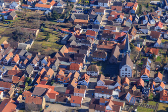Catholic Church in Venningen in the state Rhineland-Palatinate, Germany