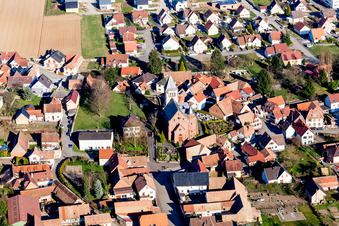 Schwindratzheim in the state Bas-Rhin, France