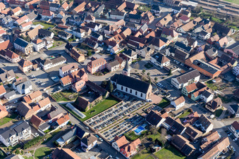 Mommenheim in the state Bas-Rhin, France