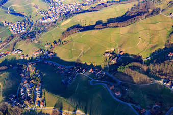 District between Baden vineyards in the district Büchelbach in Sasbachwalden in the state Baden-Wuerttemberg, Germany
