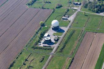 Aerial view of Selvamaggiore in the state Veneto, Italy