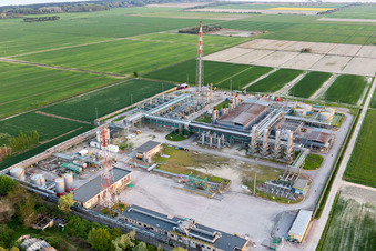 Casalborsetti in the state Emilia Romagna, Italy from a drone