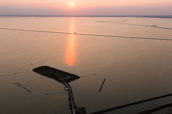 La Cascina in the state Emilia Romagna, Italy out of the air