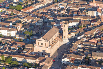 Comacchio in the state Ferrara, Italy out of the air