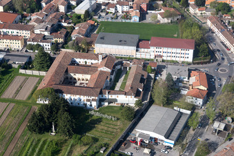 San Vito al Tagliamento in the state Pordenone, Italy out of the air
