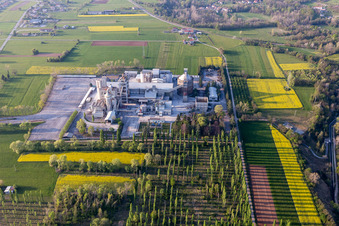 Borgo Ampiano in the state Friuli Venezia Giulia, Italy from above