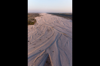 Bird's eye view of Vajont in the state Pordenone, Italy