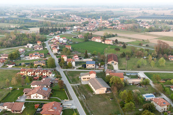 Domanins in the state Friuli Venezia Giulia, Italy out of the air
