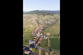 District Eisental in Bühl in the state Baden-Wuerttemberg, Germany out of the air
