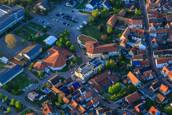 Cultural center, city library and youth center as well as ASB senior citizens' center Hagenbach in Hagenbach in the state Rhineland-Palatinate, Germany