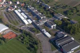 Gymnase du Lycée Stanislas Polyvalent (general, technological and professional) in the district Altenstadt in Wissembourg in the state Bas-Rhin, France