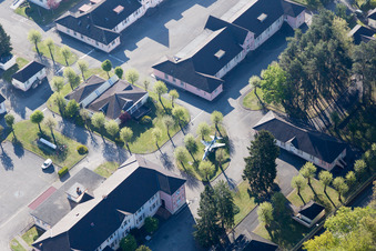Drone image of Drachenbronn-Birlenbach in the state Bas-Rhin, France