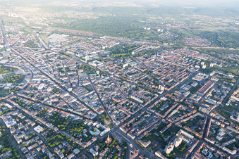 Kaiserstraße Amalienstr, Reinhold-Frank Straße in the district Innenstadt-West in Karlsruhe in the state Baden-Wuerttemberg, Germany