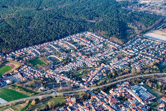 Cycling track Dudenhofen in Dudenhofen in the state Rhineland-Palatinate, Germany