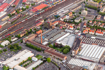 Building and production halls on the premises of Schaeffler Technologies AG & Co. KG in Schweinfurt in the state , Germany