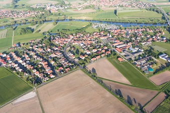 District Schwarzenau in Schwarzach am Main in the state Bavaria, Germany