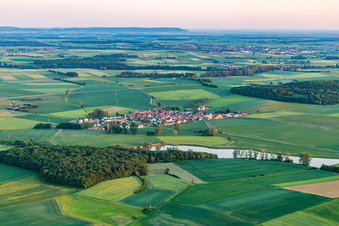 Place behind the Herrnsee in the district Kleinrheinfeld in Donnersdorf in the state Bavaria, Germany