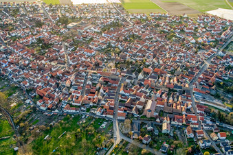 Altriper Straße in Waldsee in the state Rhineland-Palatinate, Germany