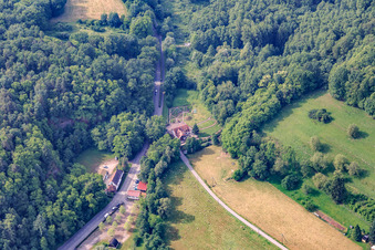 Place of the first European unification in the district Sankt Germanshof in Bobenthal in the state Rhineland-Palatinate, Germany