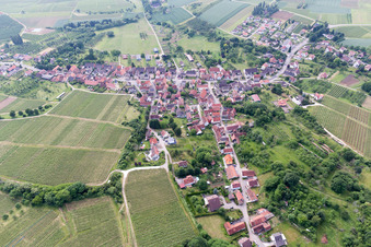 Rott in the state Bas-Rhin, France out of the air