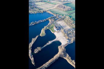 Adirawieher in the Blue Adriatic recreation area in Altrip in the state Rhineland-Palatinate, Germany