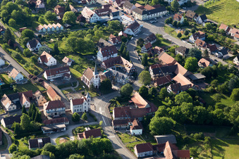 Merkwiller-Pechelbronn in the state Bas-Rhin, France