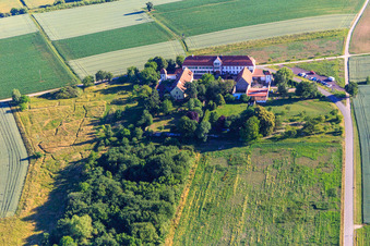 Workshop for hidden talents non-profit GmbH in Haftelhof from the south in Schweighofen in the state Rhineland-Palatinate, Germany