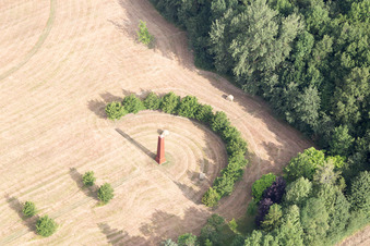 Drone image of Saint-Cyr-du-Gault in the state Loir et Cher, France
