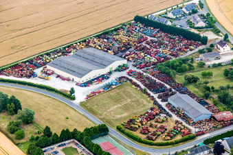 Talcy in the state Loir et Cher, France from the drone perspective