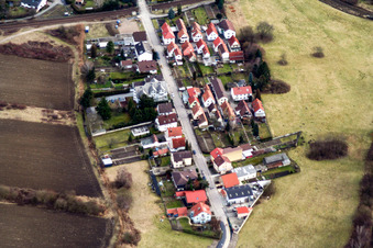 Heinrich-Schütz-Straße in Wörth am Rhein in the state Rhineland-Palatinate, Germany