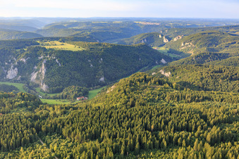 Danube Gorge in Buchheim in the state Baden-Wuerttemberg, Germany