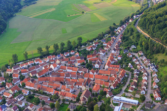 Castle Lane in Fridingen an der Donau in the state Baden-Wuerttemberg, Germany