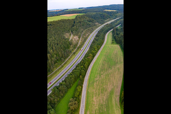Geisinger Steige A81 in the district Kirchen in Geisingen in the state Baden-Wuerttemberg, Germany