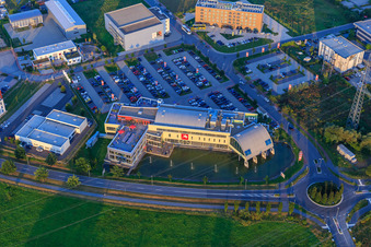 Bird's eye view of Fitness studio Pfitzenmeier Premium Resort Bensheim in Bensheim in the state Hesse, Germany