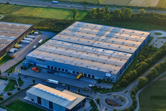 Caterpillar GmbH Logistics Center in Lorsch in the state Hesse, Germany