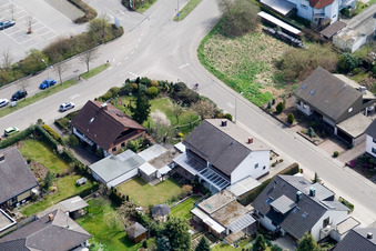Robert Koch Street in Kandel in the state Rhineland-Palatinate, Germany