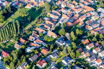 Church building in the village of in Knoeringen in the state Rhineland-Palatinate, Germany