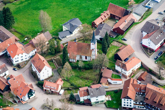 Churches building a chapel in the district Guettersbach in Mossautal in the state Hesse