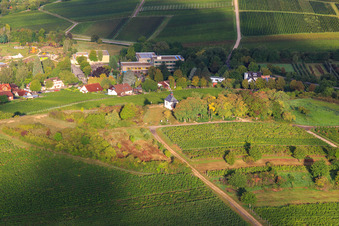 Kleine Kalmit Chapel from the east in the district Arzheim in Landau in der Pfalz in the state Rhineland-Palatinate, Germany