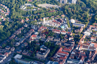 Landau in der Pfalz in the state Rhineland-Palatinate, Germany out of the air