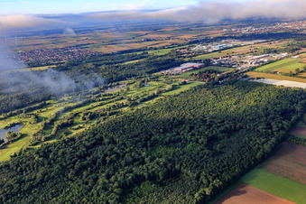 Golf Course Landgut Dreihof - GOLF absolute in the district Dreihof in Essingen in the state Rhineland-Palatinate, Germany from above